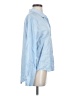 Lulus Blue Long Sleeve Button-Down Shirt Size S - photo 4
