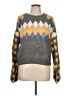 Zara Argyle Gray Pullover Sweater Size L - photo 1