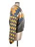 Zara Argyle Gray Pullover Sweater Size L - photo 4