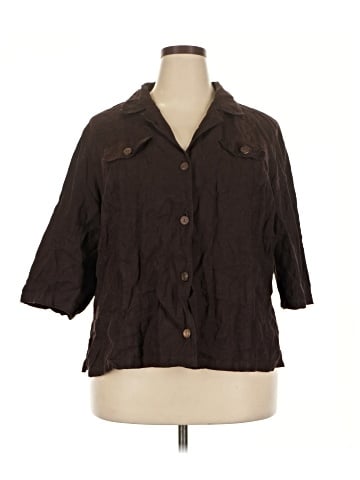 David Dart 3/4 Sleeve Button-Down Shirt (view 1)