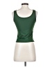Unbranded 100% Polyester Green Tank Top Size S - photo 2