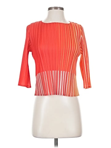 MING WANG 3/4 Sleeve Top (view 1)