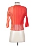 MING WANG Orange 3/4 Sleeve Top Size XS - photo 2