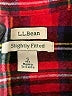 L.L.Bean 100% Cotton Plaid Red Long Sleeve Button-Down Shirt Size S (petite) - photo 7