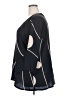 Unbranded Polka Dots Graphic Black 3/4 Sleeve Blouse Size XXL - photo 5