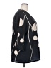 Unbranded Polka Dots Graphic Black 3/4 Sleeve Blouse Size XXL - photo 4