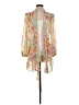CAbi 100% Polyester Yellow Kimono Size S - photo 1