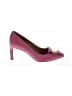 Salvatore Ferragamo Burgundy Pink Heels Size 9 1/2 - photo 1