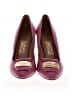 Salvatore Ferragamo Burgundy Pink Heels Size 9 1/2 - photo 2