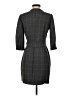 MNG Plaid Gray Casual Dress Size 4 - photo 2