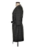 MNG Plaid Gray Casual Dress Size 4 - photo 5
