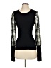 Veronica Beard Black Long Sleeve Top Size S - photo 1