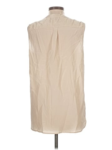 Banana Republic Factory Store Sleeveless Button-Down Shirt (view 2)