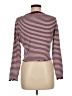 Ultra Flirt Burgundy White Pullover Sweater Size M - photo 2