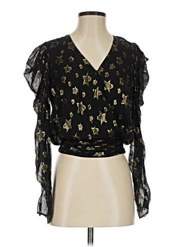 Ramy Brook 3/4 Sleeve Silk Top (view 1)