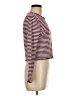 Ultra Flirt Burgundy White Pullover Sweater Size M - photo 4