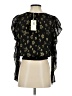 Ramy Brook Black 3/4 Sleeve Silk Top Size XS - photo 2