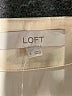 Ann Taylor LOFT 100% Polyester Ivory 3/4 Sleeve Blouse Size S - photo 7