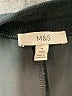 M&S Black Casual Pants Size 14L - photo 4