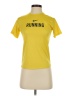 Nike 100% Polyester Yellow Active T-Shirt Size S - photo 1