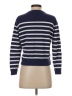 J.Crew Factory Store Stripes Blue Pullover Sweater Size S - photo 2