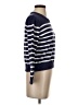 J.Crew Factory Store Stripes Blue Pullover Sweater Size S - photo 4