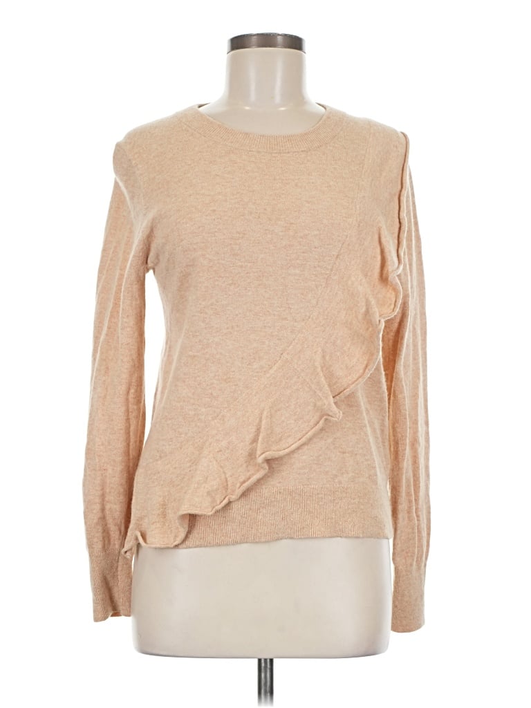 Pre-owned J.crew Mercantile Pullover Sweater In Tan
