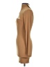 Dance & Marvel Solid Tan Cocktail Dress Size S - photo 5