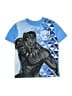 Marvel 100% Polyester Blue Short Sleeve T-Shirt Size 8 - photo 1
