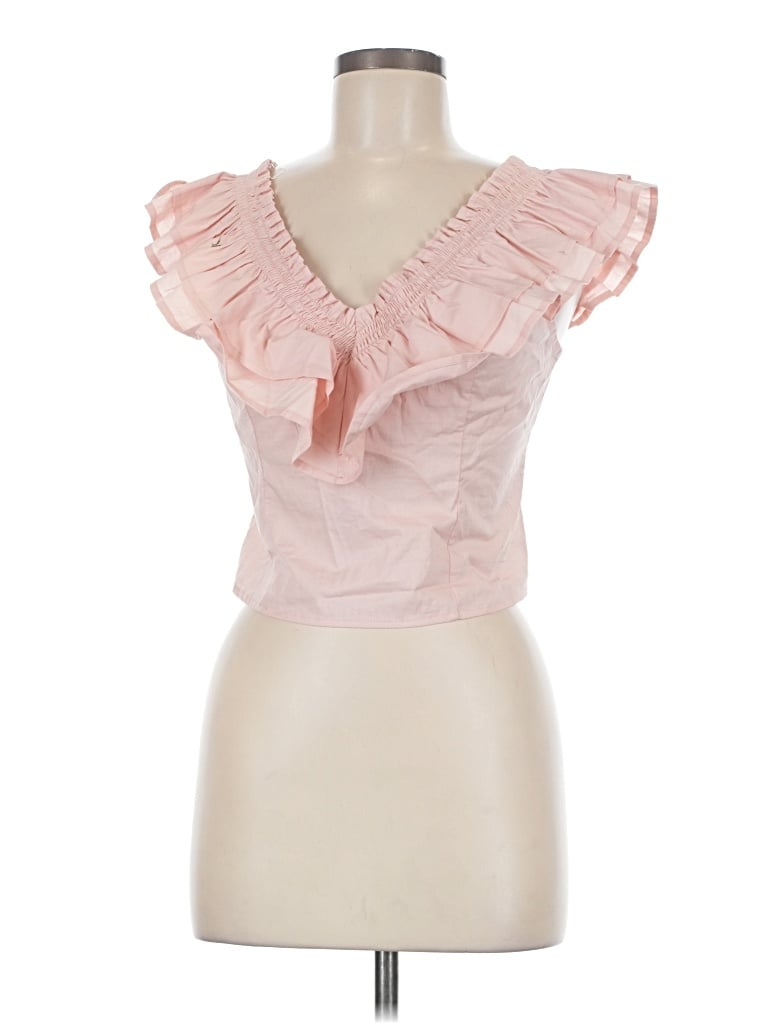 Pre-owned Wild Fable Sleeveless Blouse In Pink