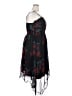BLOOMCHIC 100% Polyester Floral Black Cocktail Dress Size 18 - 20 - photo 4
