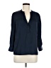 BCBGMAXAZRIA 100% Polyester Blue 3/4 Sleeve Blouse Size M - photo 1