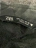 Zara 100% Polyester Black Coat Size L - photo 6