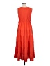 Max Studio 100% Polyester Orange Casual Dress Size M - photo 2