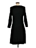 Cato Solid Black Casual Dress Size L - photo 2