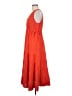 Max Studio 100% Polyester Orange Casual Dress Size M - photo 5
