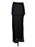 Topshop 100% Polyester Solid Black Formal Skirt Size 4 - photo 1