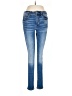 American Eagle Outfitters Solid Blue Jeans Size 6 - photo 1