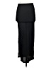 Topshop 100% Polyester Solid Black Formal Skirt Size 4 - photo 2