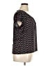 Worthington Polka Dots Black Short Sleeve T-Shirt Size 1X - photo 4