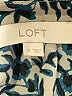 Ann Taylor LOFT 100% Polyester Animal Print Black Casual Dress Size M - photo 7