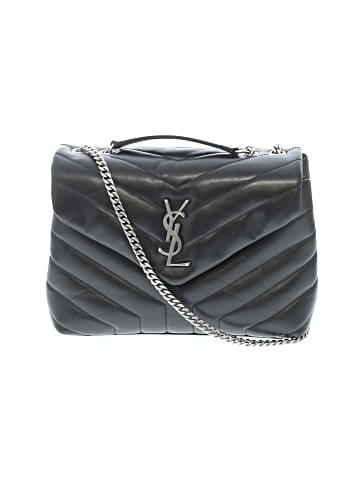 Yves Saint Laurent Chevron Quilted Leather Small LouLou Bag (view 1)
