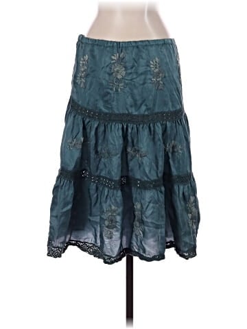 Calypso by Christiane Celle Silk Skirt (view 2)