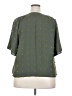 Unbranded Green Short Sleeve Blouse Size XXL - photo 2