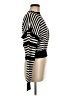 Glamorous 100% Cotton Stripes Black Pullover Sweater Size M - photo 4
