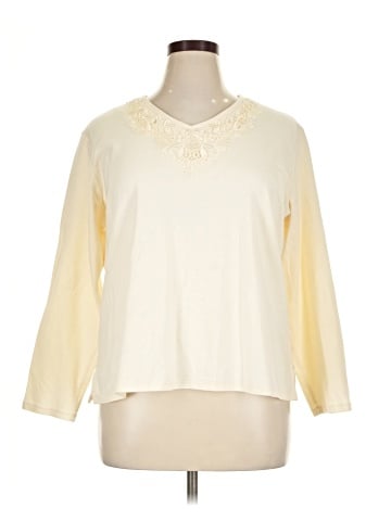 Norm Thompson 3/4 Sleeve T-Shirt (view 1)