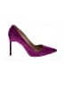 Manolo Blahnik Color Block Purple Suede Pumps Size EU 37 1/2 - photo 1