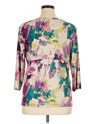 Daisy Fuentes 3/4 Sleeve T-Shirt (view 2)