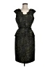 David Meister Tweed Black Cocktail Dress Size 8 - photo 1
