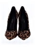 Nine West Animal Print Brown Heels Size 10 1/2 - photo 2